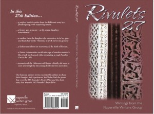 This year's Rivulets anthology from the Naperville Writers Grou